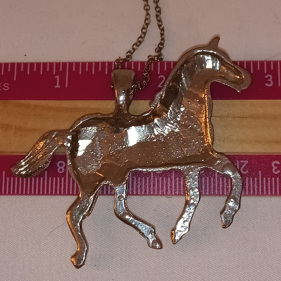 𝑪𝒐𝒍𝒐𝒓𝒇𝒖𝒍 𝑬𝒏𝒂𝒎𝒆𝒍 𝑯𝒐𝒓𝒔𝒆 𝑷𝒆𝒏𝒅𝒂𝒏𝒕 𝑺𝒊𝒍𝒗𝒆𝒓 𝑵𝒆𝒄𝒌𝒍 - Picture 2 of 5